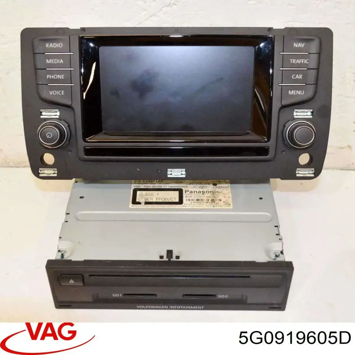 5G0919605D VAG Mostrador multifuncional