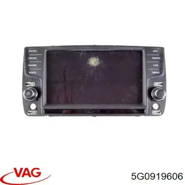 5G0919606 VAG Aparelhagem de som (rádio AM/FM)