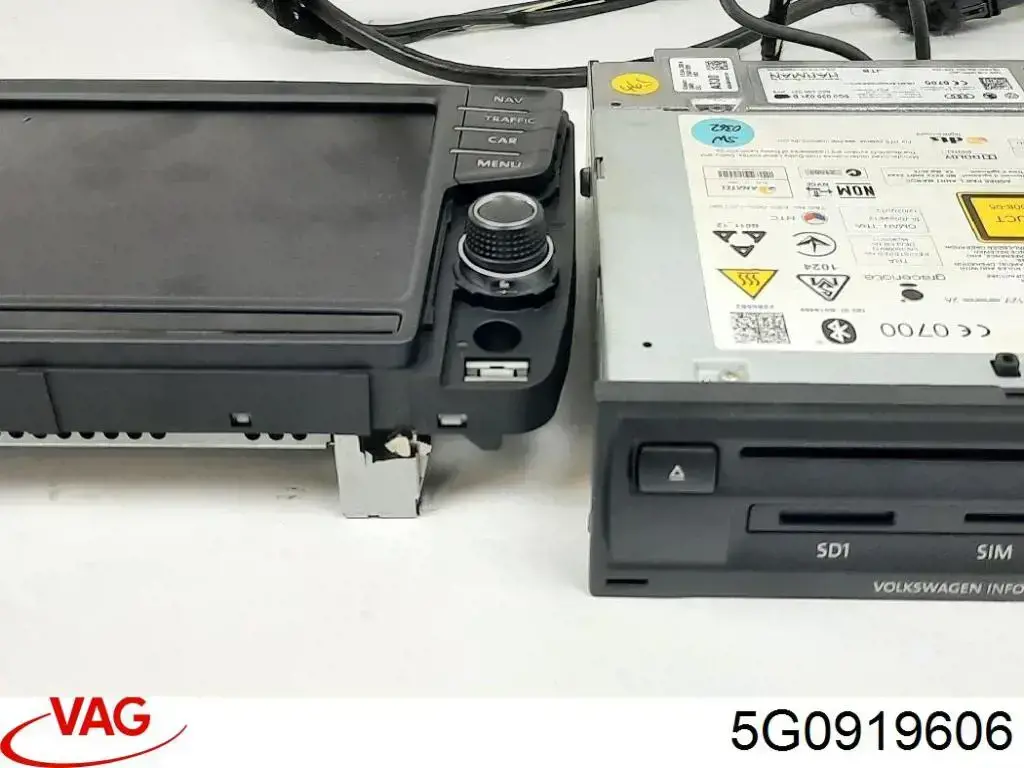 Compre 5G0919606 VAG Aparelhagem de som (rádio AM/FM)