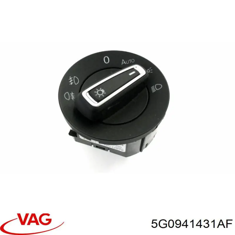 5G0941431AF VAG Comutador das luzes no "painel de instrumentos"