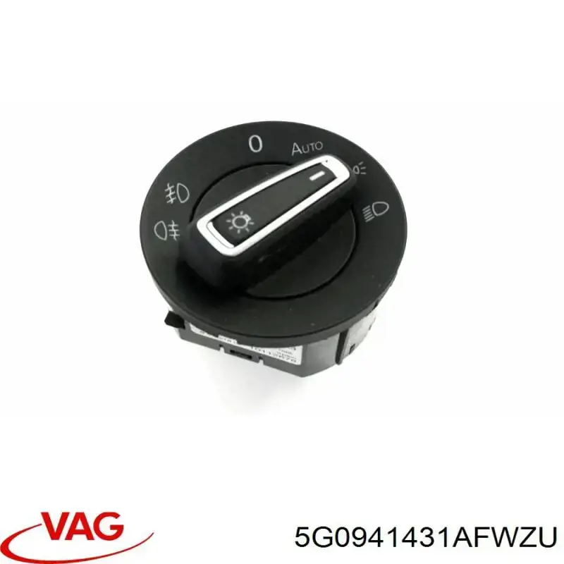5G0941431AFWZU VAG Comutador das luzes no "painel de instrumentos"