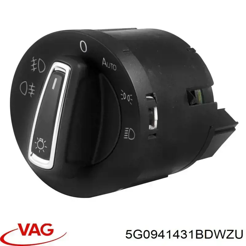 Comutador das luzes no "painel de instrumentos" VAG 5G0941431BDWZU preço, a partir de 45,22 USD
