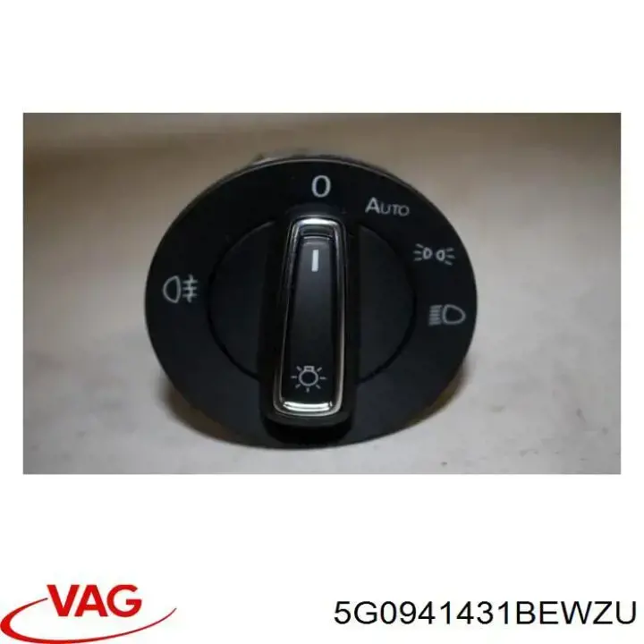 Comutador das luzes no "painel de instrumentos" VAG 5G0941431BEWZU preço, a partir de 78,32 USD