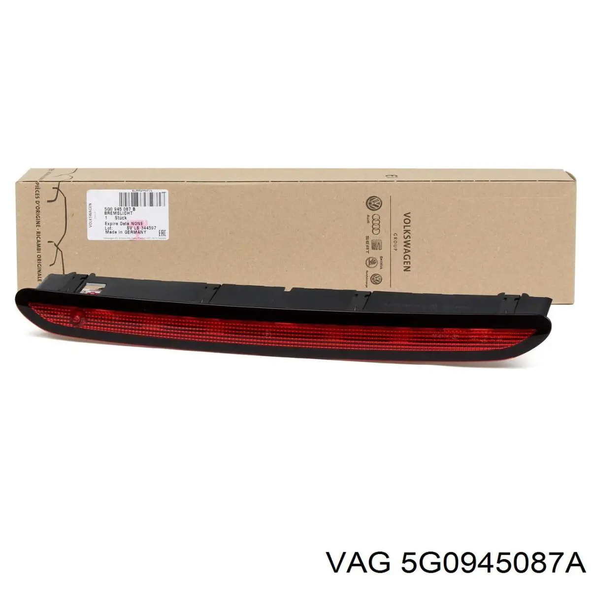 Sinal de parada traseiro adicional VAG 5G0945087A preço, a partir de 44,27 USD