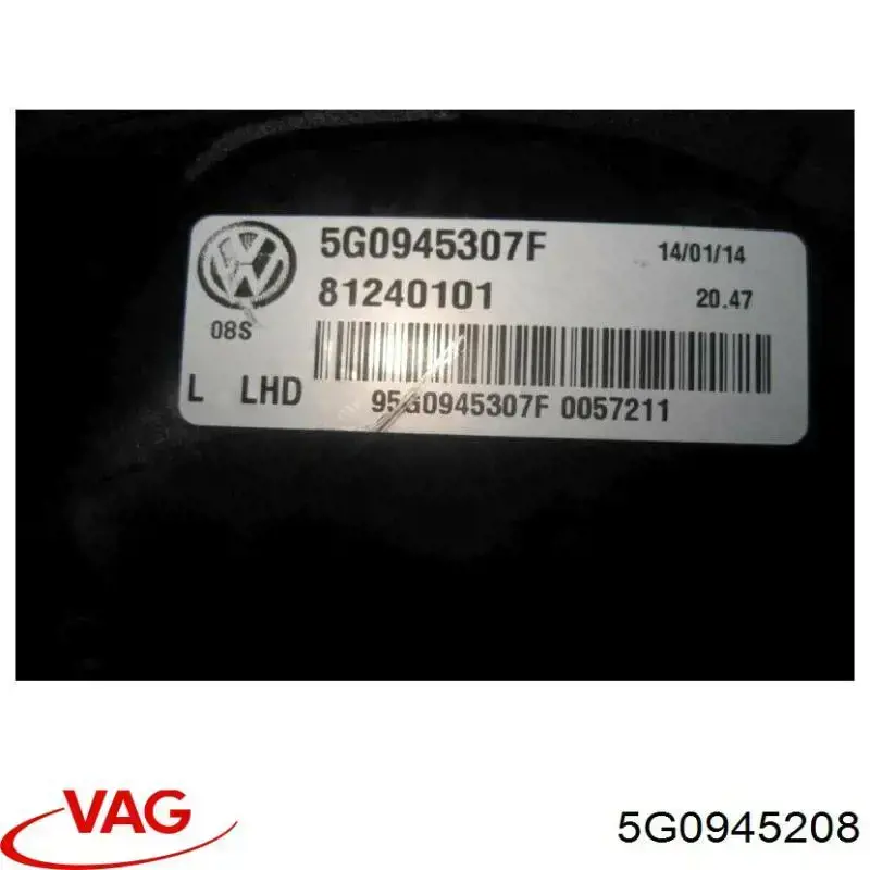 Compre 5G0945208 VAG Lanterna traseira direita externa