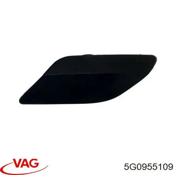 5G0955109 VAG Placa sobreposta do injetor de fluido para lavador da luz dianteira
