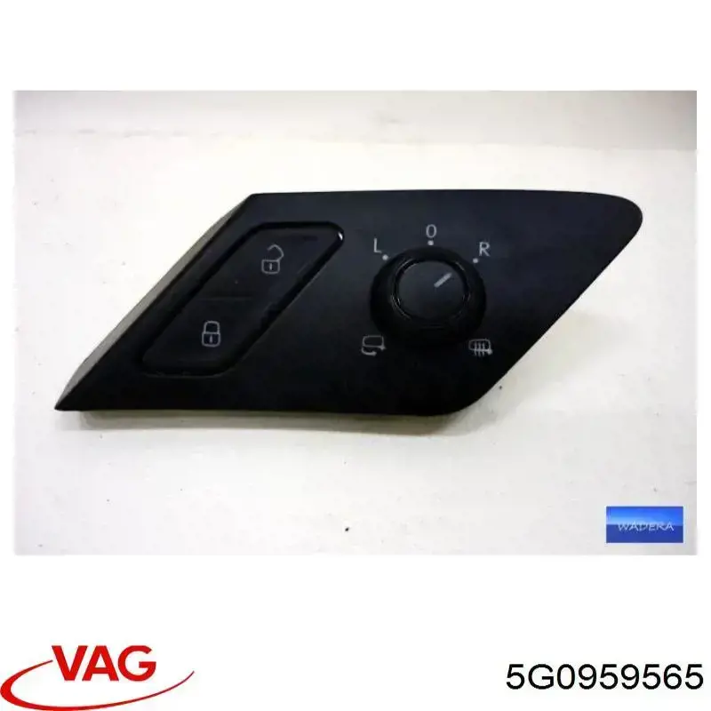 Compre 5G0959565 VAG Unidade de controlo dos espelhos de retrovisão, na porta