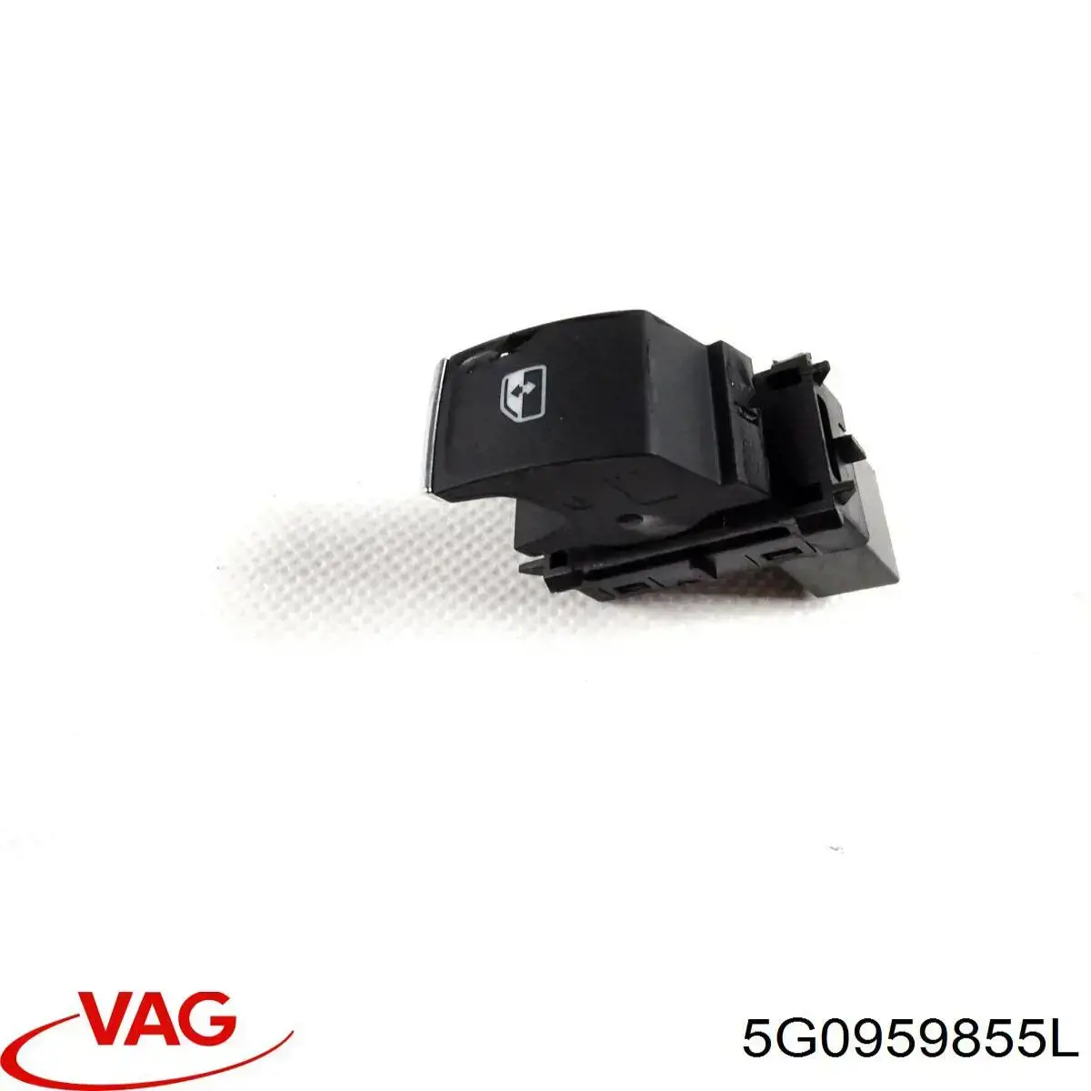 5G0959855L VAG Botão dianteiro direito de ativação de motor de acionamento de vidro