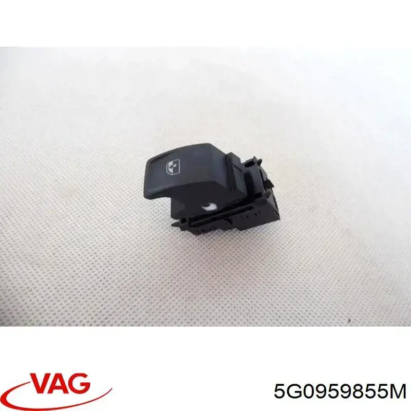 5G0959855M VAG Botão dianteiro direito de ativação de motor de acionamento de vidro