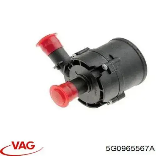 Bomba de água (bomba) de esfriamento, adicional elétrica VAG 5G0965567A preço, a partir de 121,66 USD
