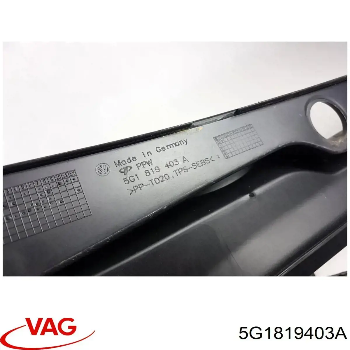 Dreno de pára-brisas, bofes VAG 5G1819403A preço, a partir de 112,97 USD