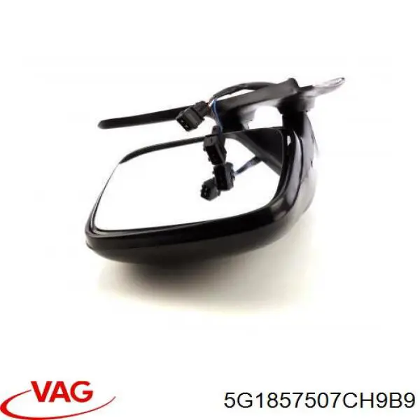 Compre 5G1857507DQ9B9 VAG Caixa do espelho de retrovisão esquerdo