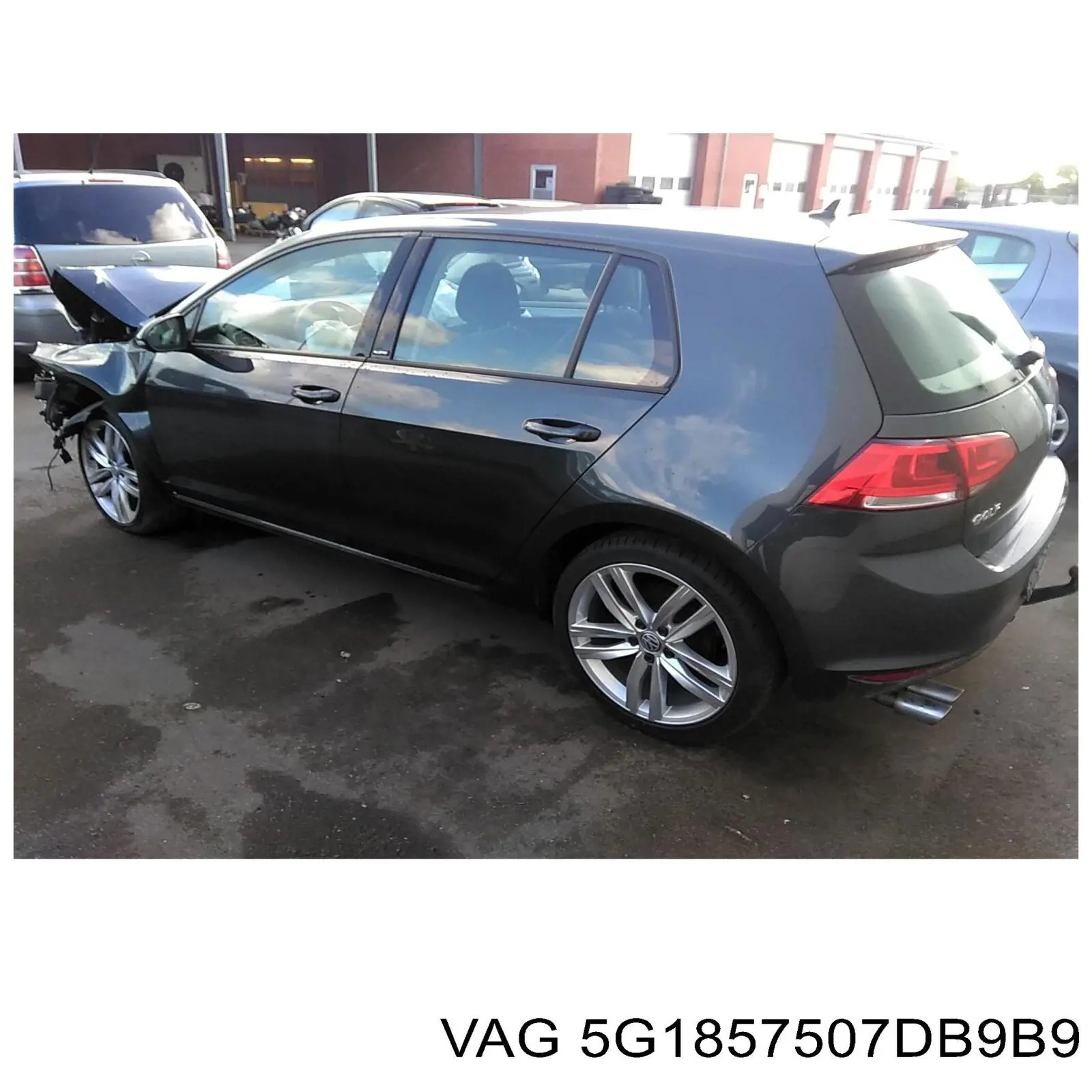 5G1857507DB9B9 VAG Caixa do espelho de retrovisão esquerdo