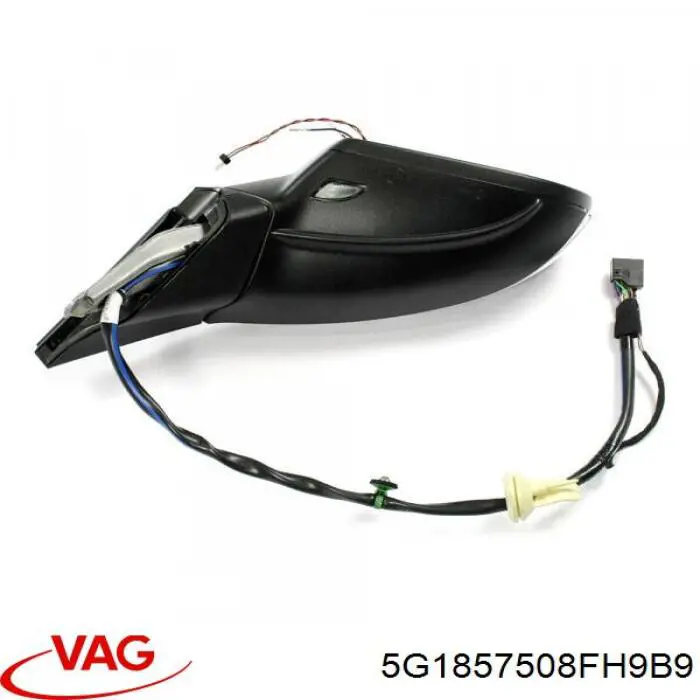 Caixa do espelho de retrovisão direito VAG 5G1857508FH9B9 preço, a partir de 148,51 USD