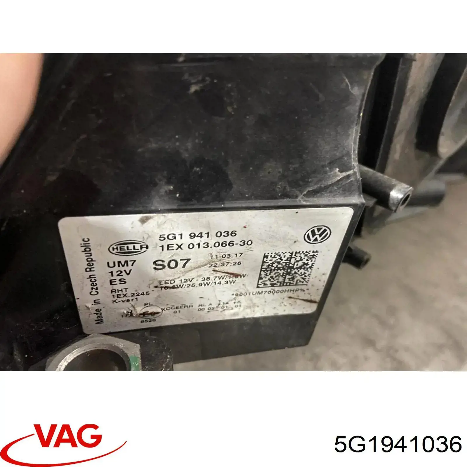 Compre 5G1941036 VAG Luz direita