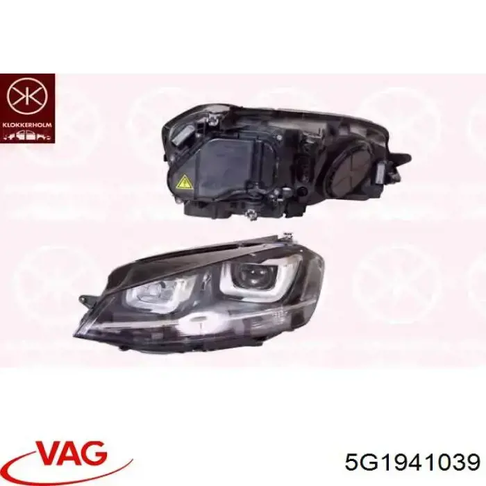 Luz esquerda VAG 5G1941039 preço, a partir de 365,13 USD