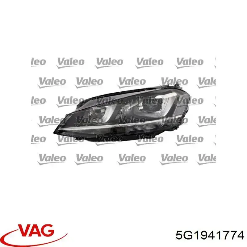 5G1941774 VAG Luz direita