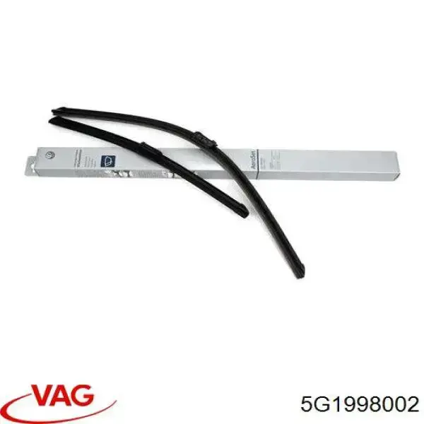 Limpa-pára-brisas do pára-brisas, kit de 2 un. VAG 5G1998002 preço, a partir de 16,98 USD