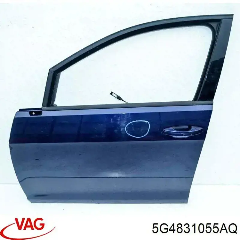 5G4831055AQ VAG Porta dianteira esquerda