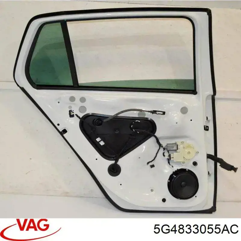 Porta traseira esquerda VAG 5G4833055AA preço, a partir de 287,73 USD