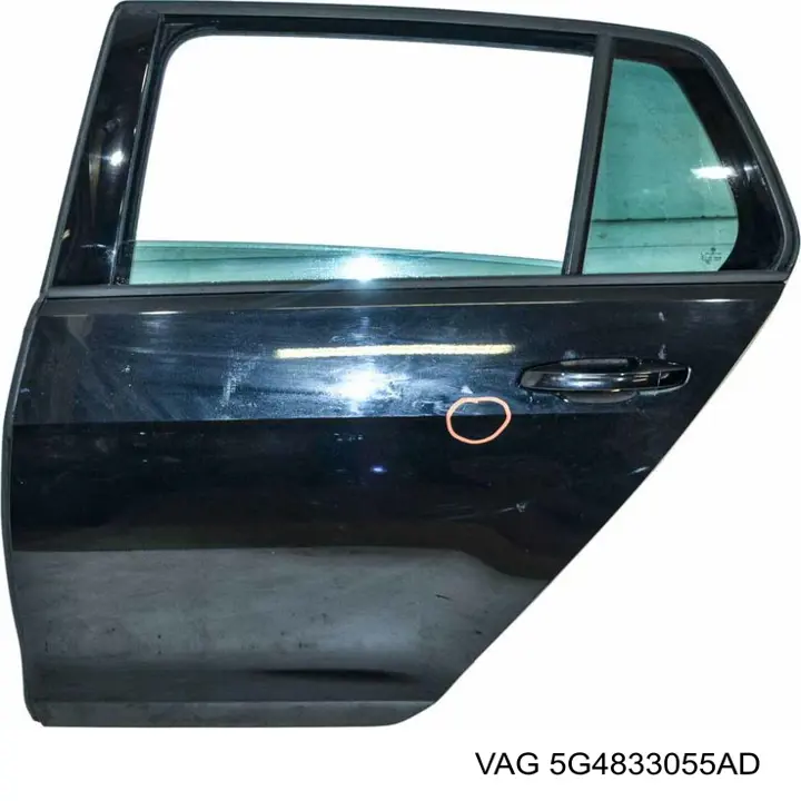 Porta traseira esquerda VAG 5G4833055AD preço, a partir de 650,38 USD