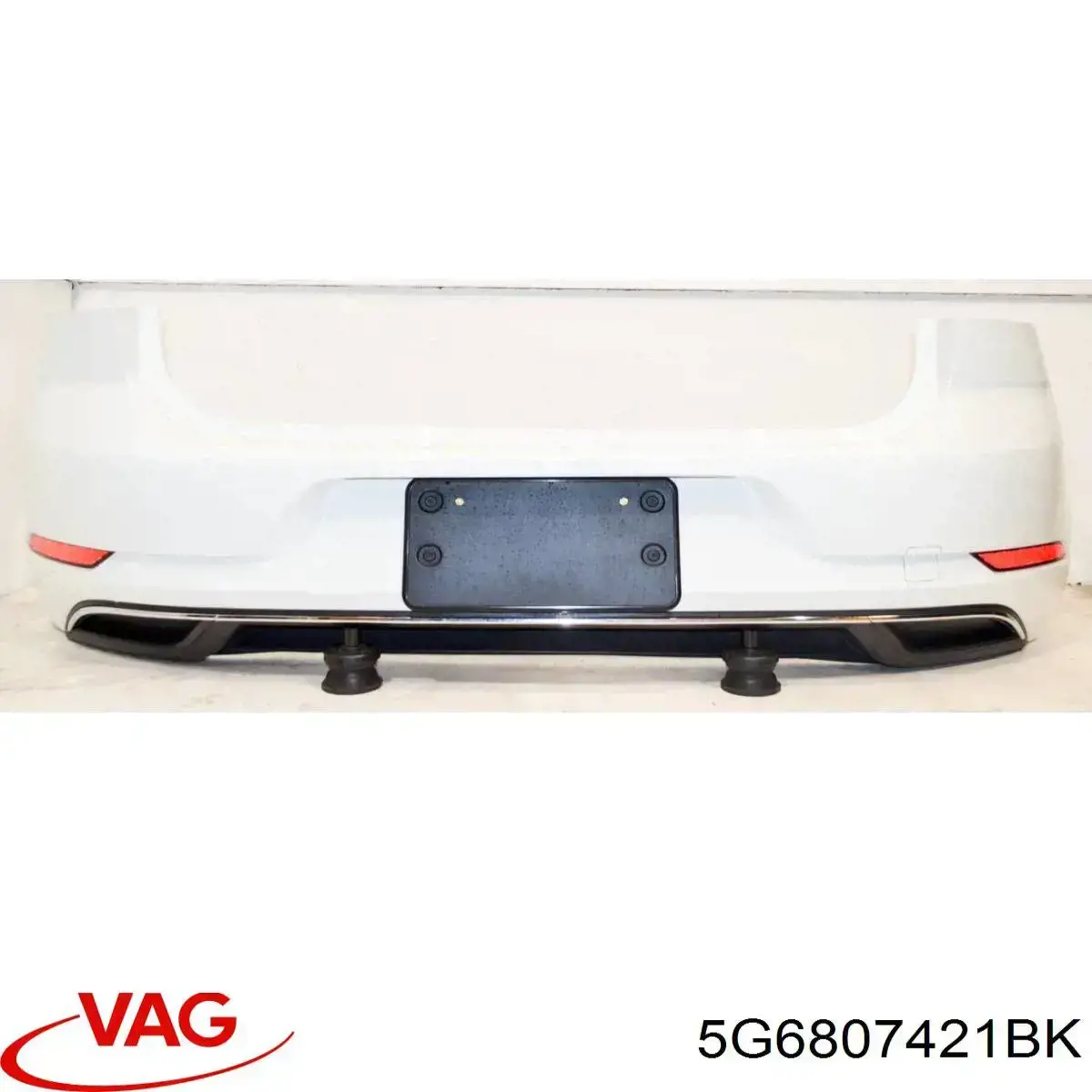 Compre 5G6807421BK VAG Pára-choque traseiro