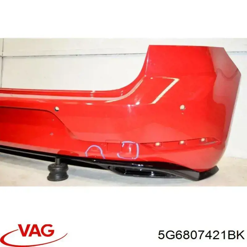 Pára-choque traseiro VAG 5G6807417BQ preço, a partir de 350,73 USD