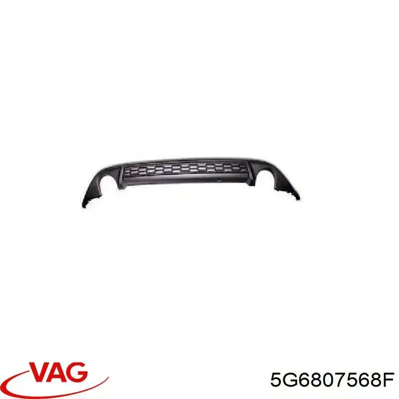 Spoiler do pára-choque traseiro VAG 5G6807568F preço, a partir de 80,21 USD