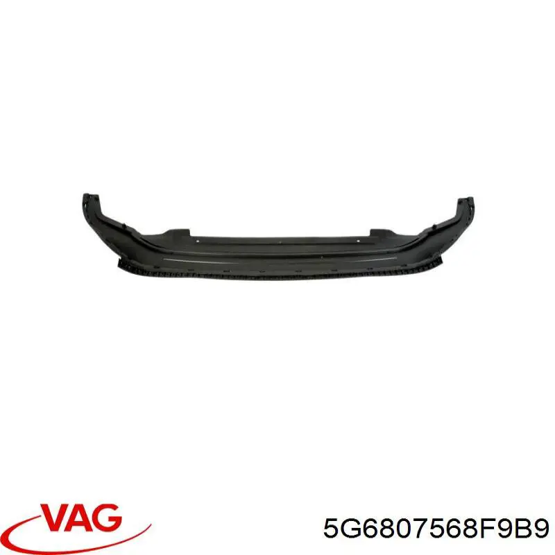5G6807568F9B9 VAG Spoiler do pára-choque traseiro