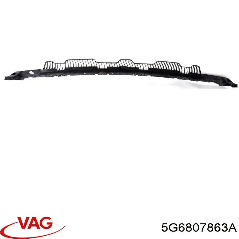 5G6807863A VAG Consola central do pára-choque traseiro