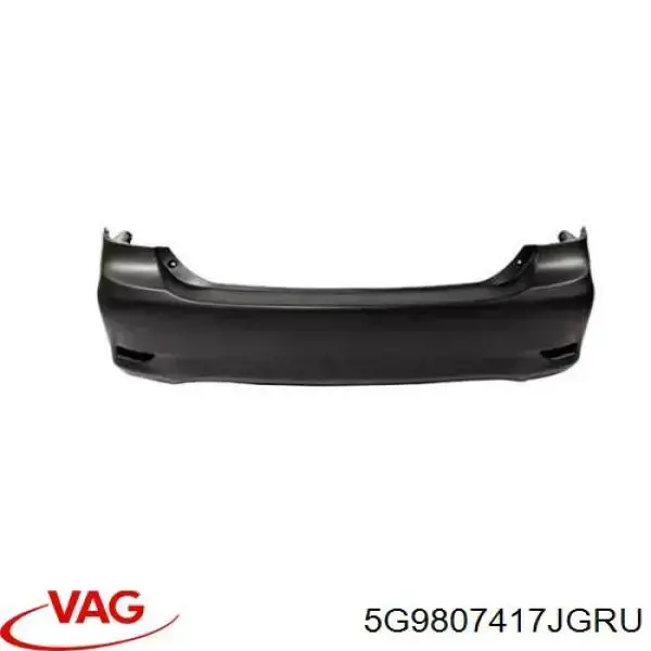 5G9807417JGRU VAG Pára-choque traseiro