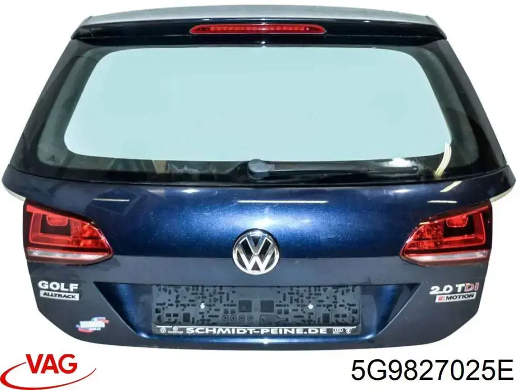 5G9827025E VAG Porta traseira (3ª/5ª porta-malas (tampa de alcapão)