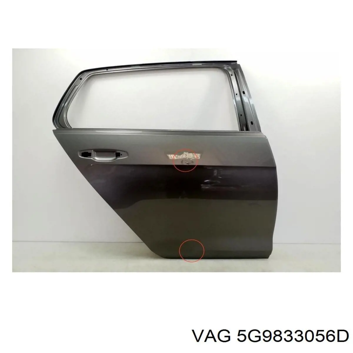 Compre 5G9833056H VAG Porta traseira direita