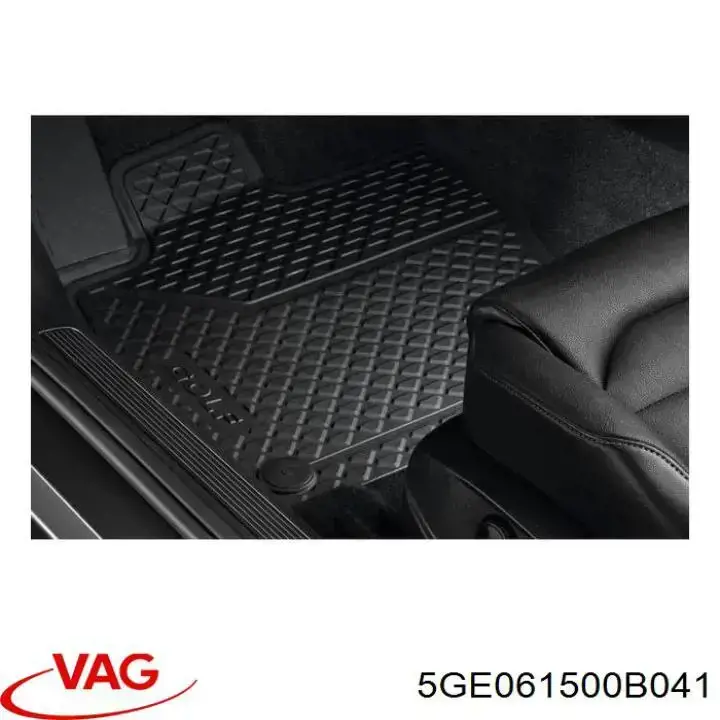 5GE061500B041 VAG Tapete dianteiro, kit de 2 un.