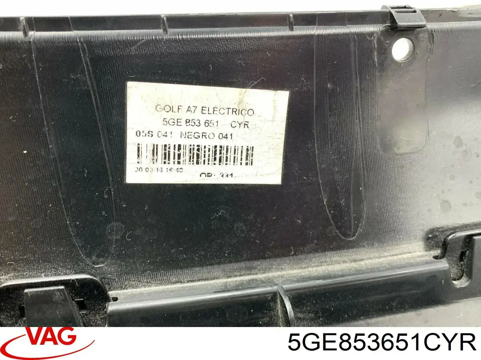 5GE853651CYR VAG Grelha do radiador
