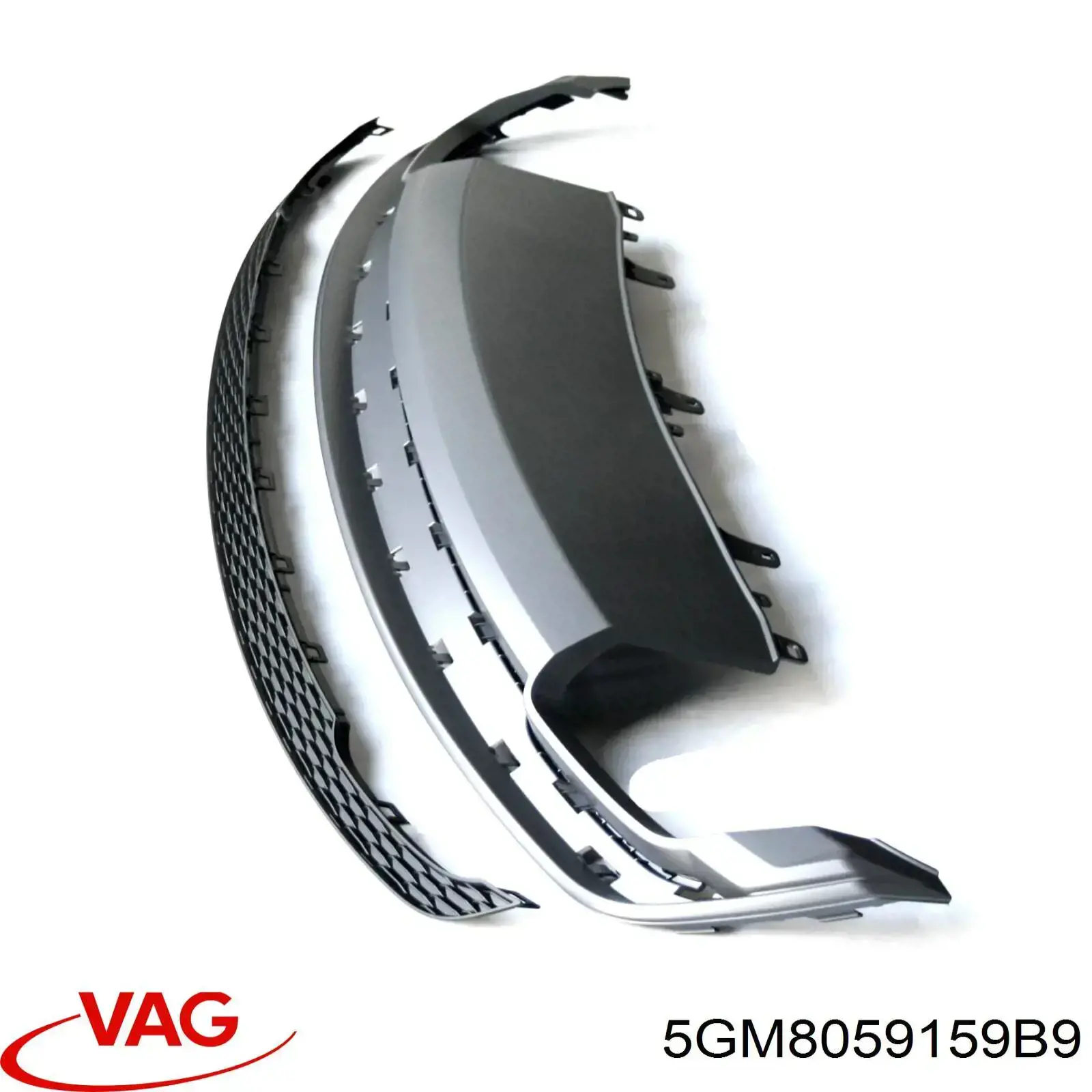 Spoiler do pára-choque dianteiro VAG 5GM8059159B9 preço, a partir de 203,44 USD