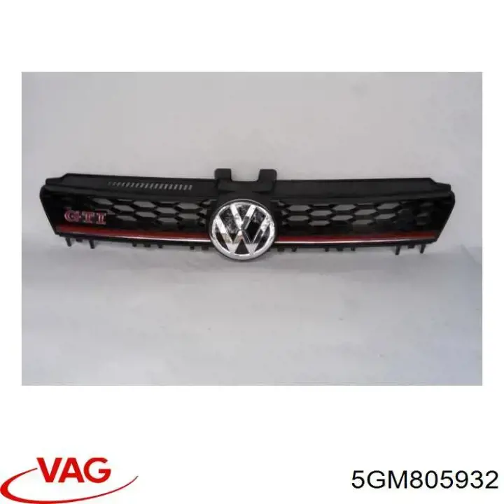 5GM805932 VAG Consola de suporte do radiador superior