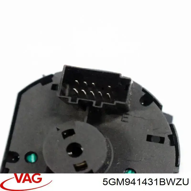 Comutador das luzes no "painel de instrumentos" VAG 5GM941431BWZU preço, a partir de 188,20 USD