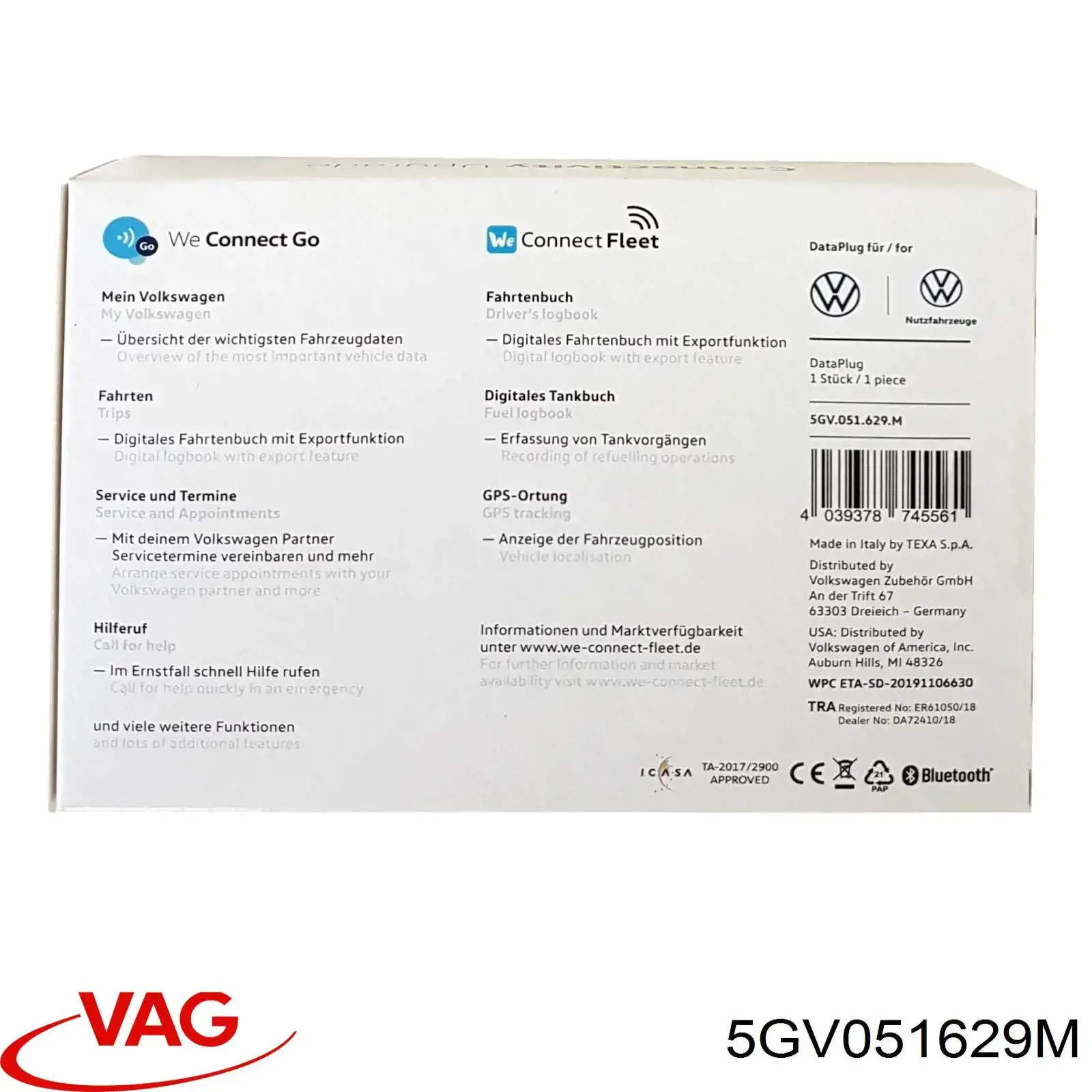  VAG 5GV051629M preço, a partir de 55,84 USD