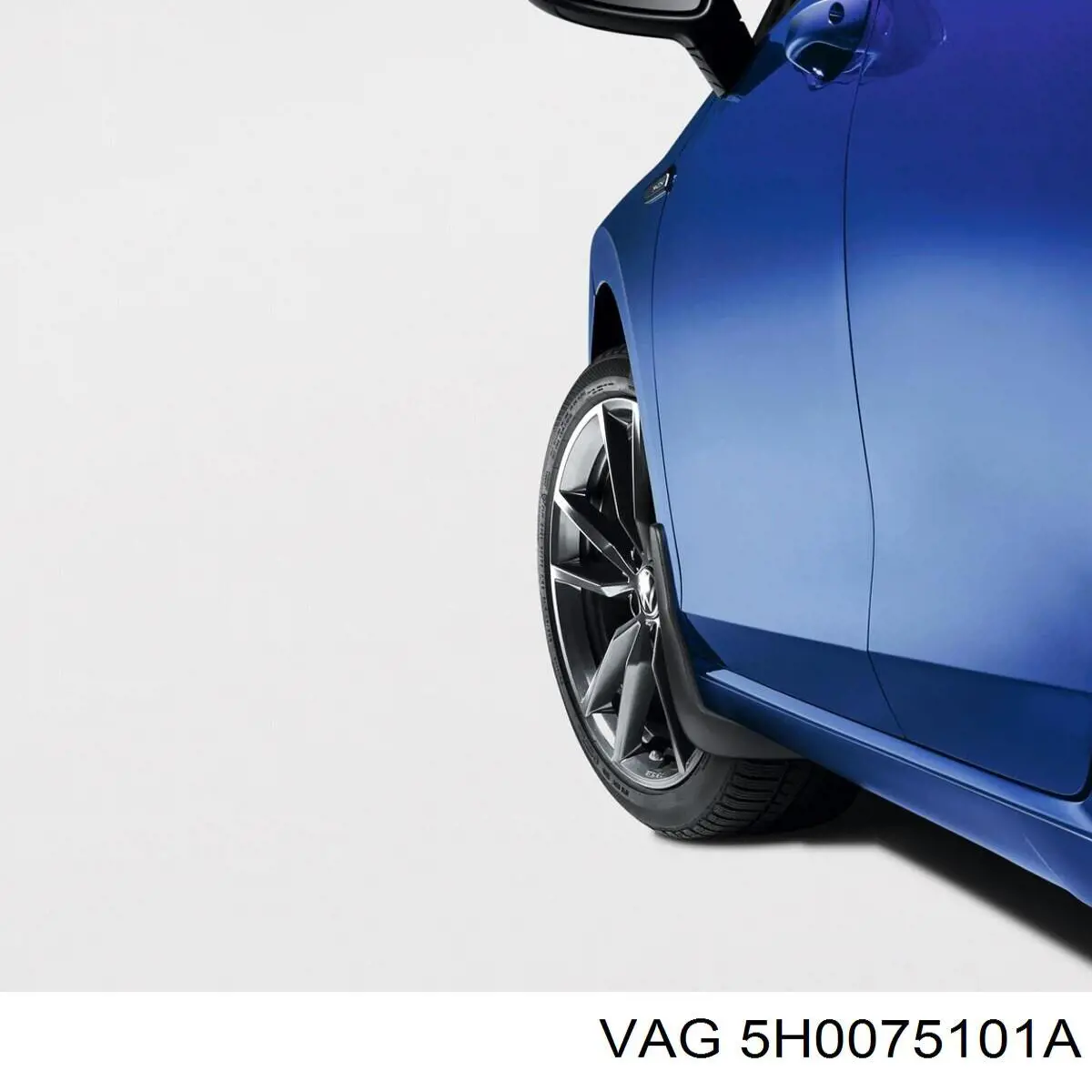 Protetores de lama traseiros, kit Volkswagen Golf VIII CD1, DA1