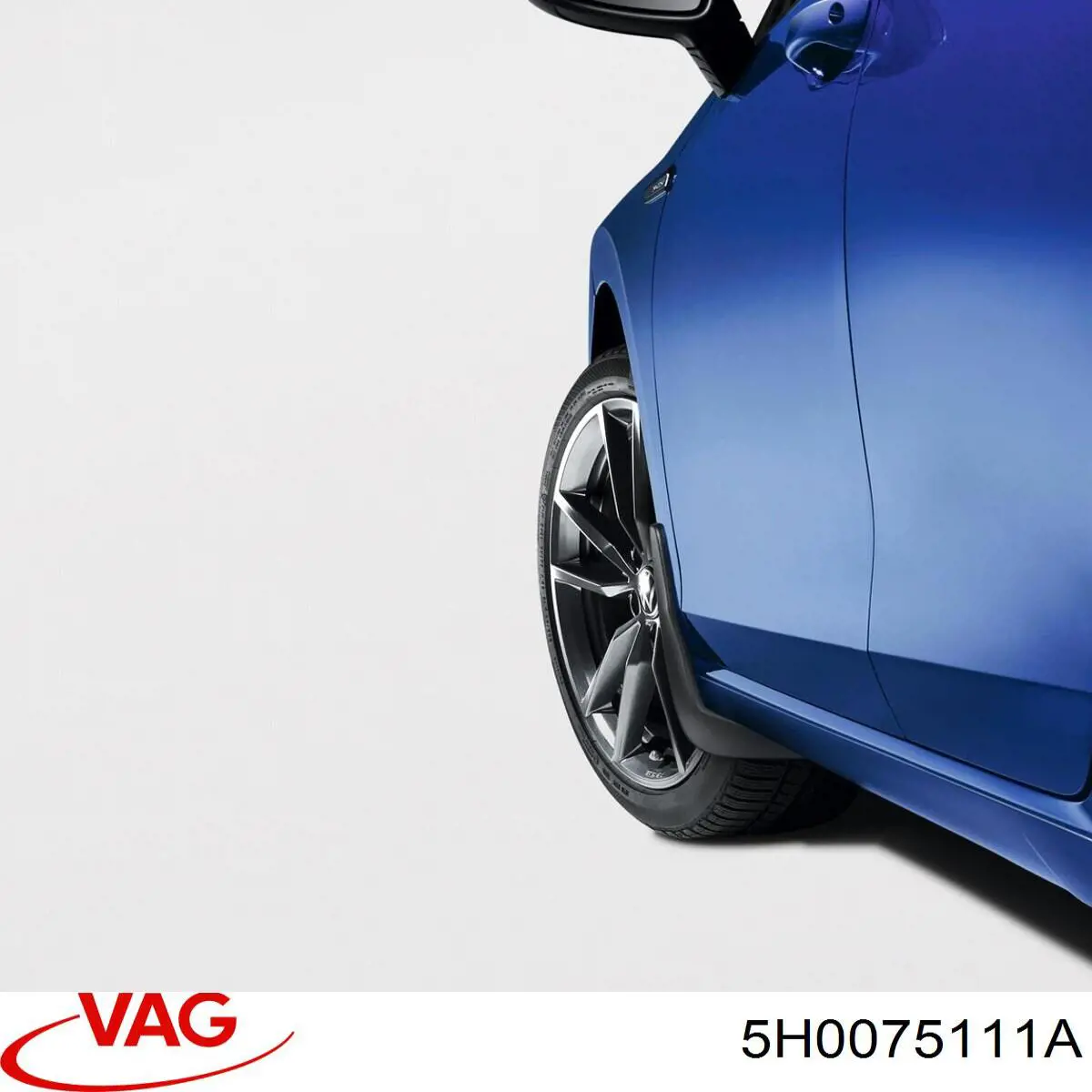 Protetores de lama dianteiros, kit para Volkswagen Golf VIII CD1, DA1