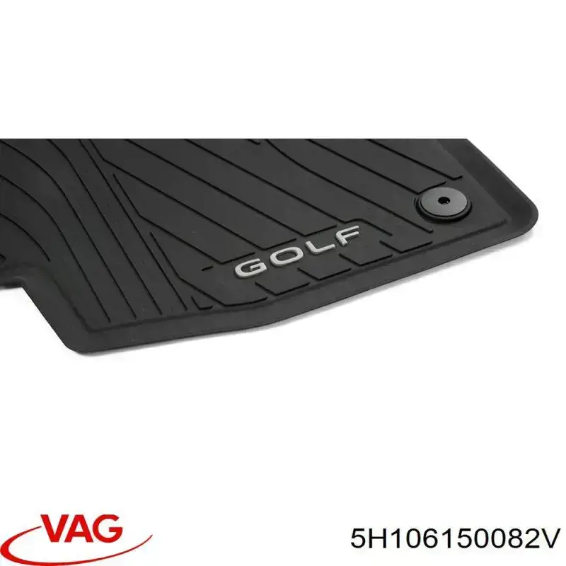 5H106150082V VAG Tapetes dianteiros + traseiros, kit