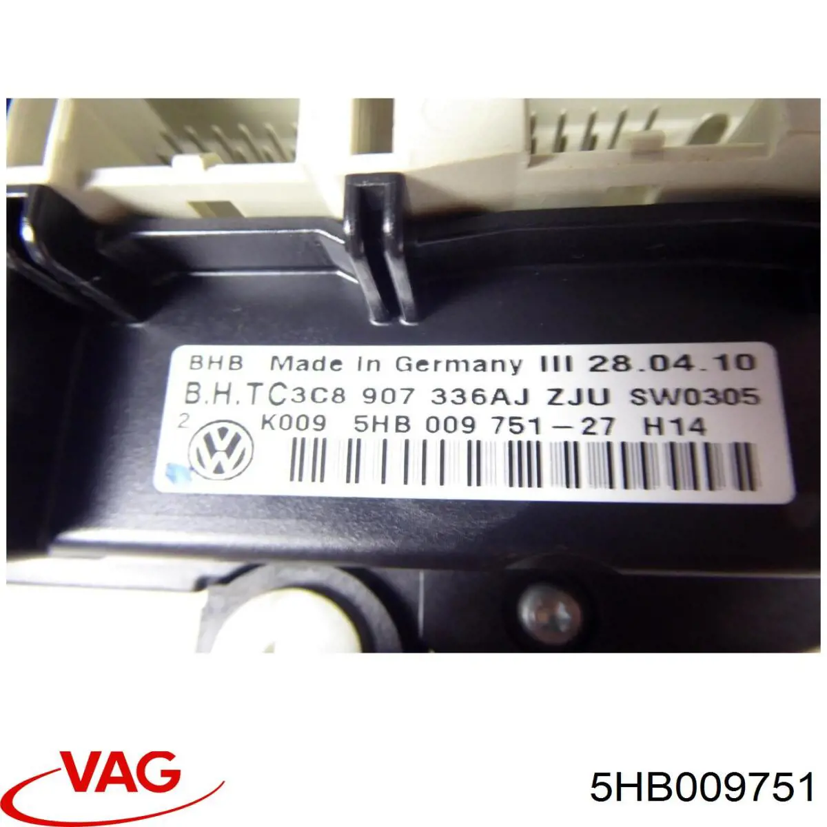 Compre 5HB009751 VAG Unidade de controlo dos modos de aquecimento/condicionamento