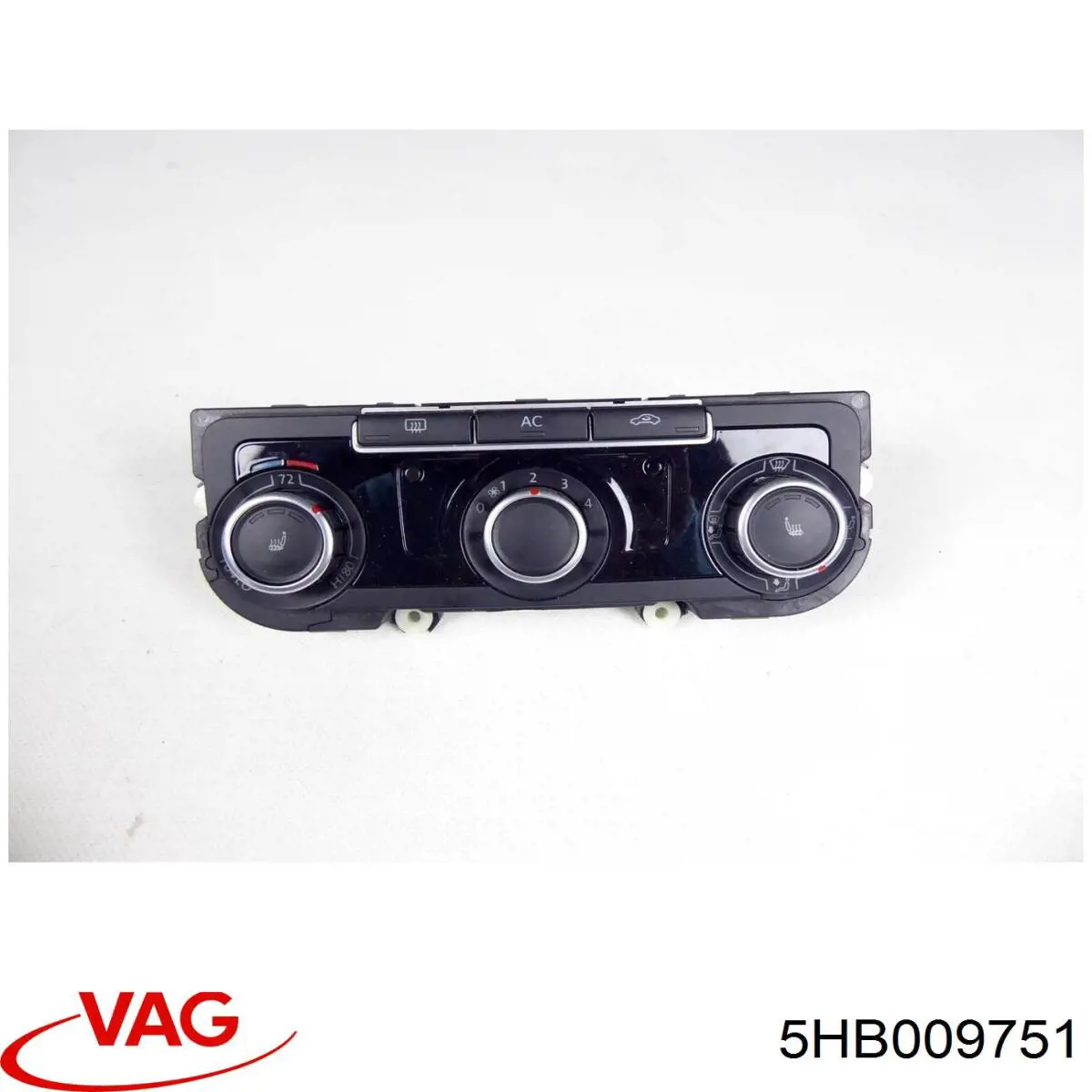 Unidade de controlo dos modos de aquecimento/condicionamento VAG 5HB009751 preço, a partir de 95,51 USD