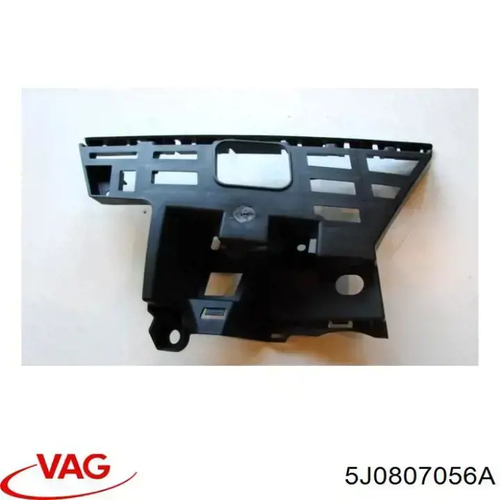 5J0807056A VAG Consola do pára-choque dianteiro direito