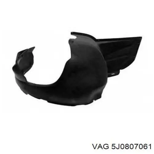 Compre 5J0807061 VAG Spoiler do pára-choque dianteiro