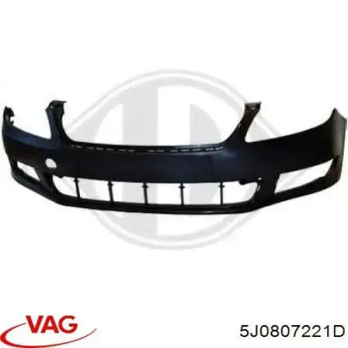 5J0807221D VAG Pára-choque dianteiro