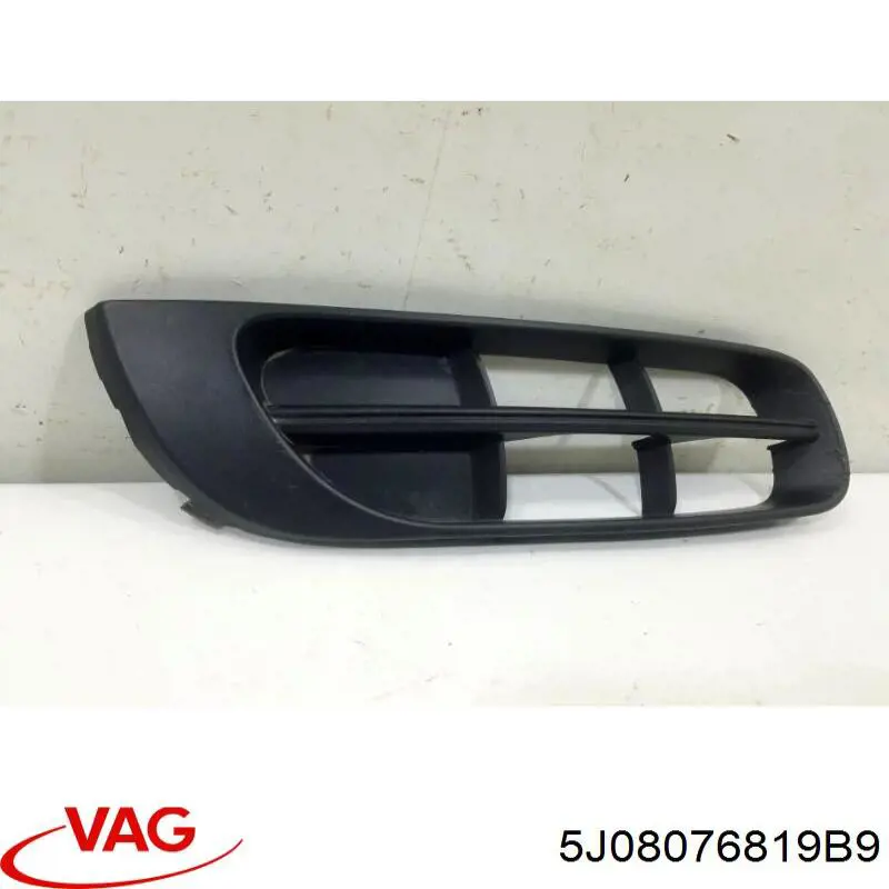 Grelha interna esquerda do pára-choque dianteiro VAG 5J08076819B9 preço, a partir de 3,98 USD