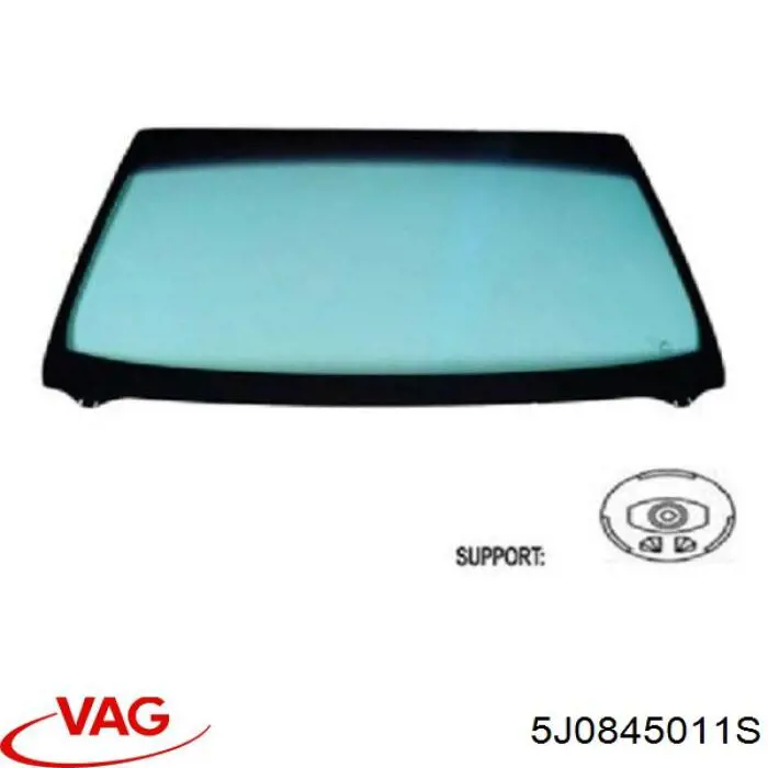 5J0845011S VAG Pára-brisas