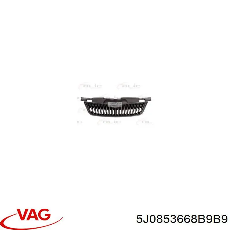 Grelha do radiador VAG 5J0853668B9B9 preço, a partir de 46,49 USD